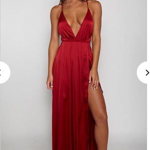 Long Red Prom Dress